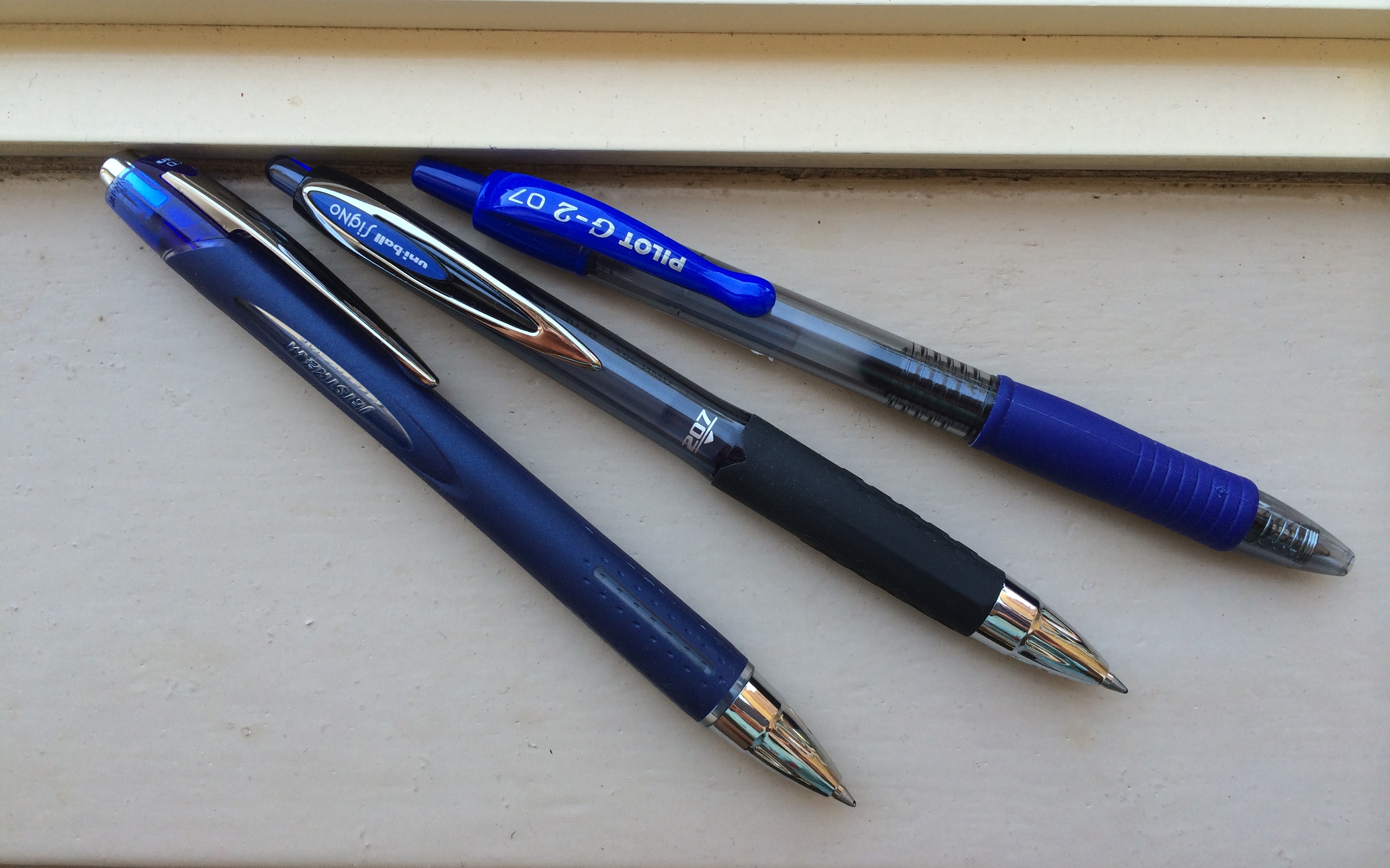 Review: uni-ball Signo 307, Gel Ink, 0.7mm – Pens and Junk